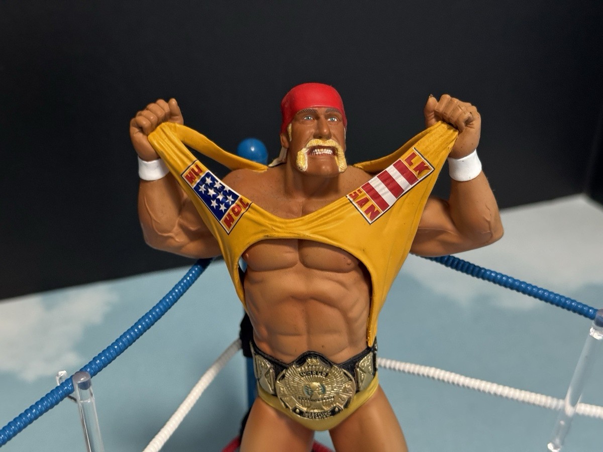 WWE Unmatched Fury Series 1 HULK HOGAN Action Figure 2007 Jakks