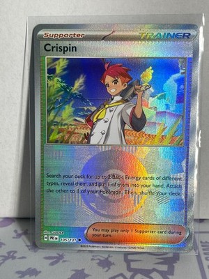 Crispin - (Poke Ball Pattern) 105/131 Sv: Prismatic Evolutions Holo