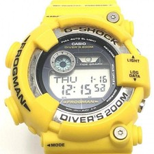 Casio G-Shock Frogman GF-8250 Yellow Used Wristwatch From Japan