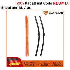 Scheibenwischer Wischerblätter Set Passt für Mercedes W211 S211 2002-09 Ersatz