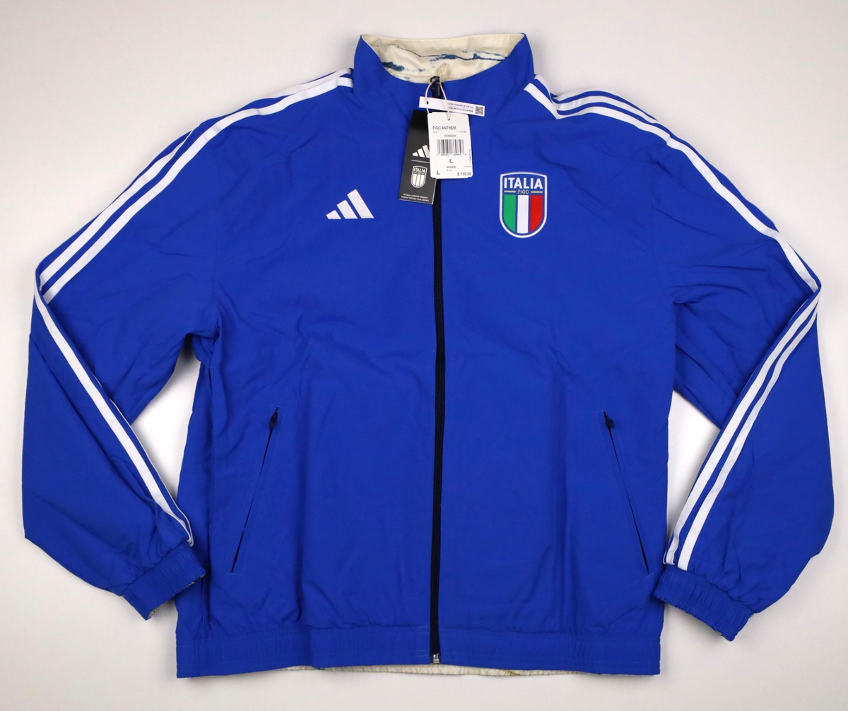 Italy National Team Reversible Anthem Jacket Adidas - Men's Large