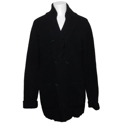 Bikkembergs, Strickjacke, Herren, Größe: L, A2 BK834 4272M, Schwarz #spz