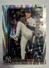 2025 Topps Chrome - Will Warren #81 RayWave Refractor (RC)