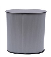 Portable Exhibition Stand Pop Up Podium Trade Show Table Counter Reception Desk