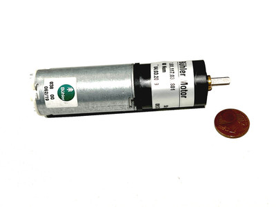 Getriebemotor, BÜHLER, 50 rpm 12V, hochwertig D: 22mm 1.61.117.033