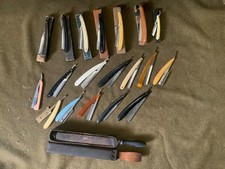 Lot of 19 Vintage Straight Razors
