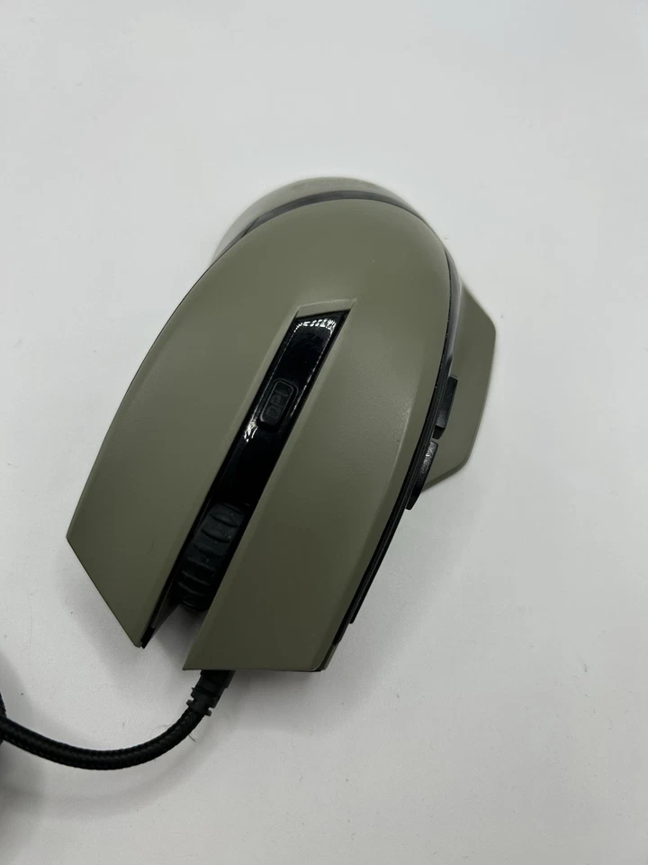 Sharkoon Shark Force II Gaming Mouse USB Wired Military Green Brown - Image 2 of 4