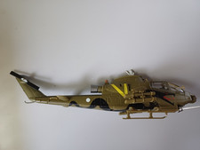 Amercom Diecast Helicopter Model 1:72 Bell Huey Cobra US Army NO ROTORS