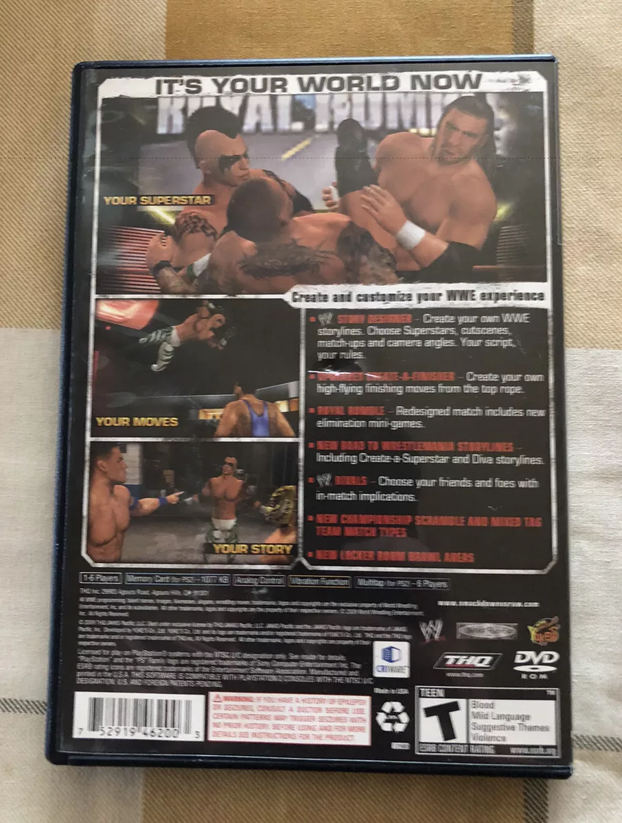 WWE 2K22 PS2