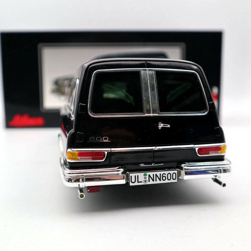 SCHUCO 1/18 600 HEARSE FUNERAL CAR 1965 CARRO FUNEBRE Toys Models