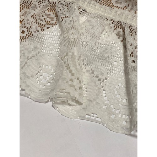 Vintage Window Lace Valance Swag 80” wide x 23” long Victorian Style - Picture 5 of 5