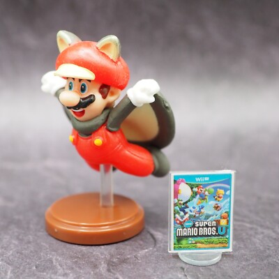 Flying Squirrel Super Mario Bros. Mini Figure Chocolate Egg Nintendo Japan ee743