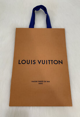 Authentic Brand New Louis Vuitton LV Paper Shopping Gift Bag | eBay