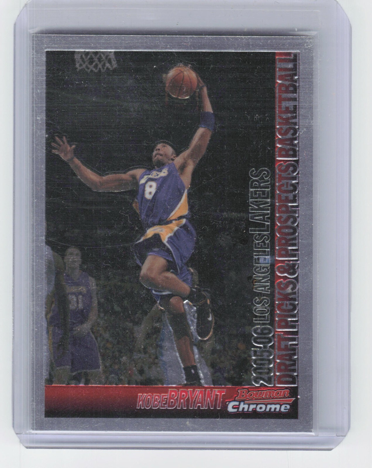 2005-06 Bowman Chrome Kobe Bryant #69 Los Angeles Lakers