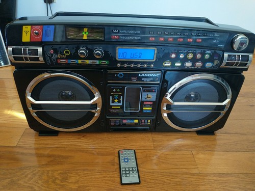 LASONIC i-931 Boombox Ghetto Blaster 