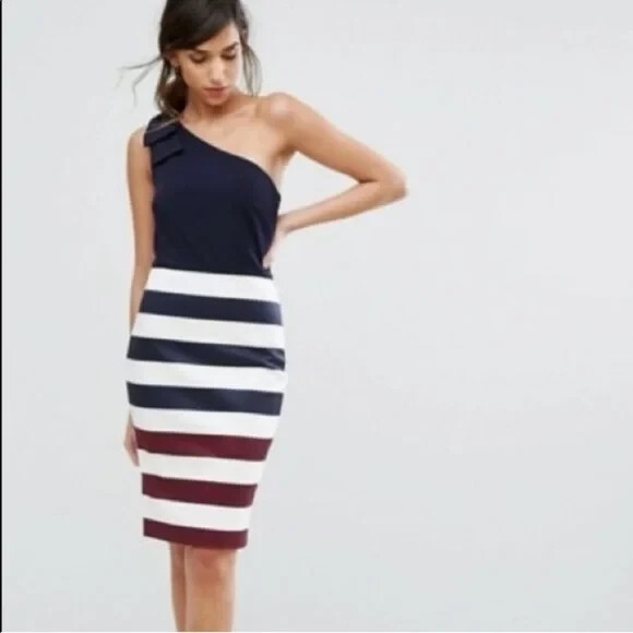 FILA Abito da festa monospalla Ted Baker Hilila canottaggio