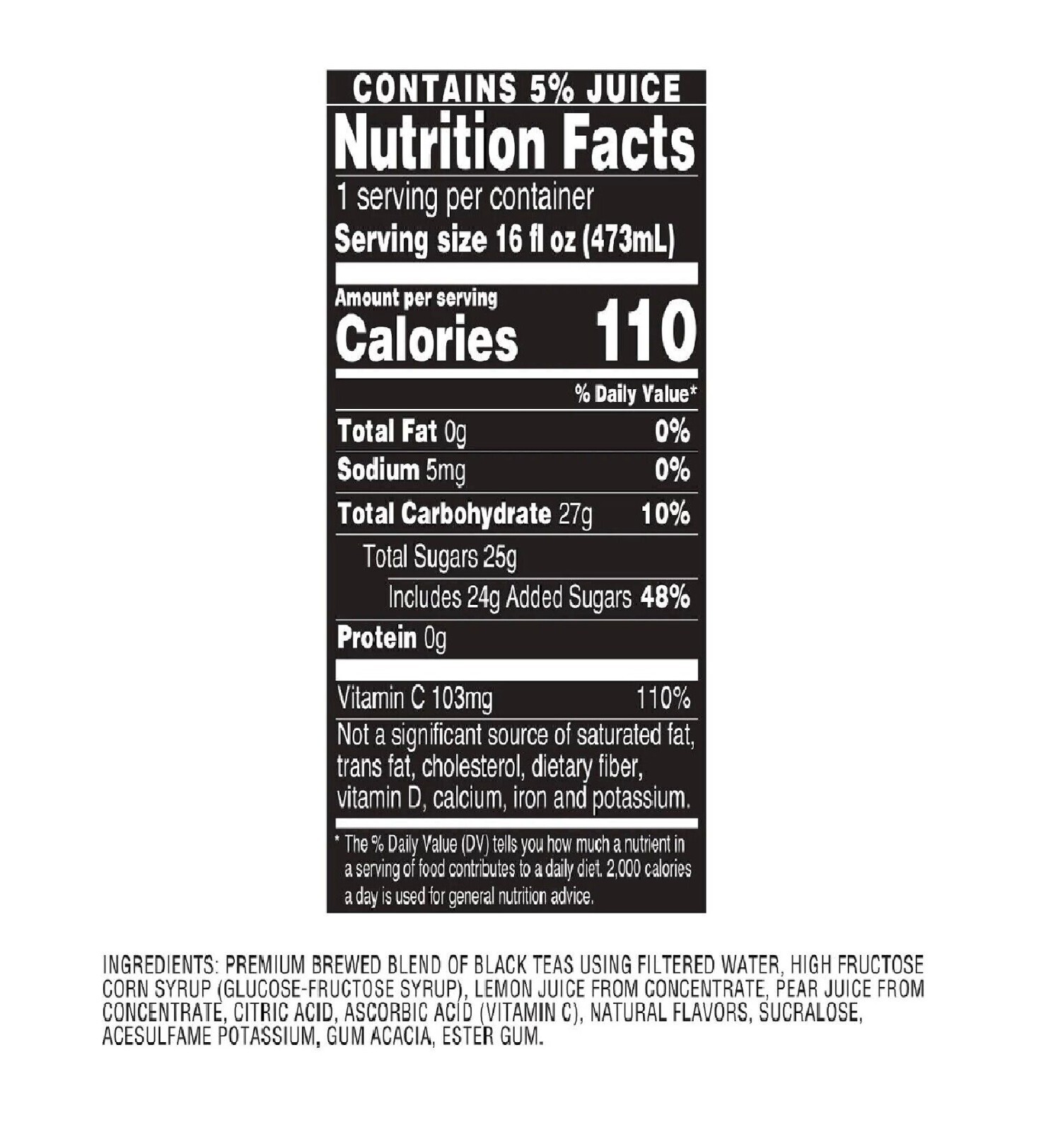 AriZona Arnold Palmer Half and Half (16oz / 24pk)