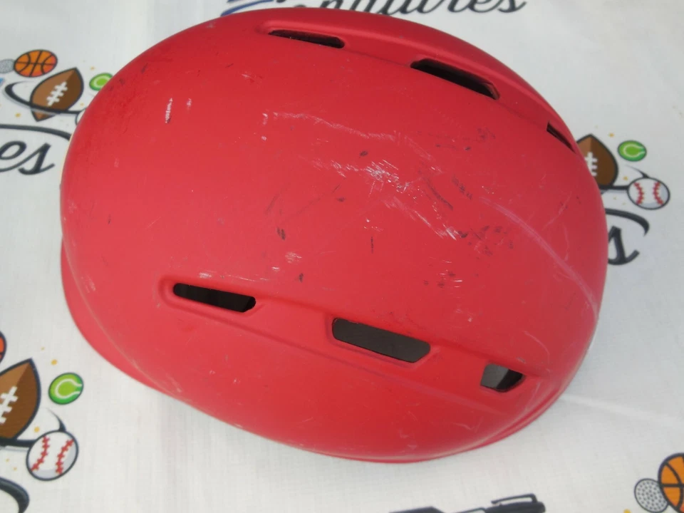 Willie Calhoun signed GAME USED Texas Rangers full size batting helmet JSA COA - Image 4 of 4