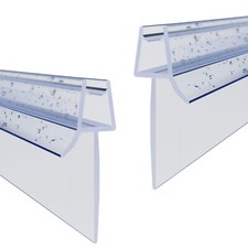 Duschdichtung Ersatzdichtung Wasserabweiser Bodendichtung 50-200cm für 5mm 6mm