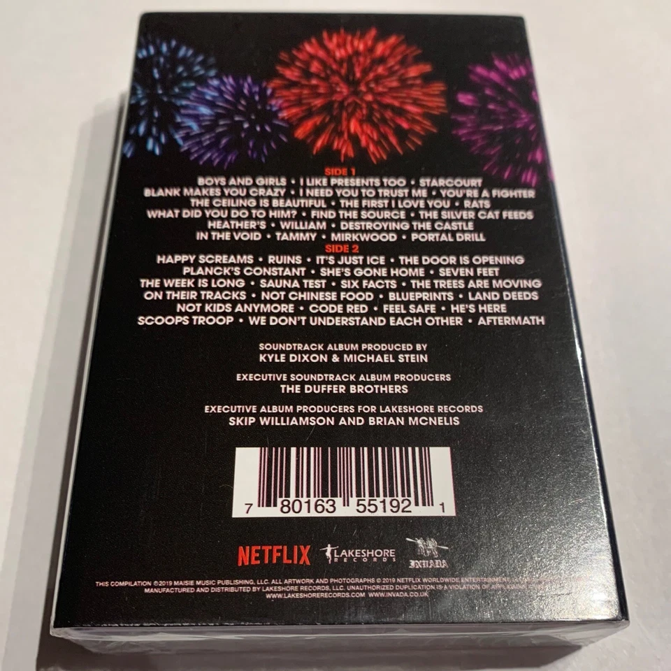 STRANGER THINGS 3 Cassette Tape Walkie Talkie SEALED-Kyle Dixon Michael Stein - Image 3 of 4