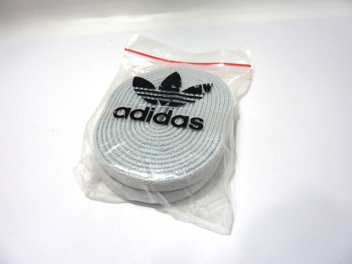Flat Shoe Laces ADIDAS for Sneakers Athletic Tennis Shoes LT GREY | eBay