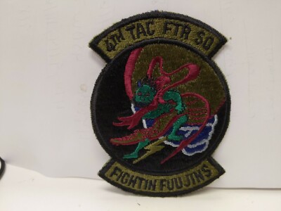 4th Fighter Squadron ワッペン 3枚セット 4th TAC FIGHTER SQUADRON USAF 4 x 3 inch | eBay