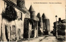 Old postcard La Cité de CARCASSONNE-Rue des Lices-Hautes (261331)