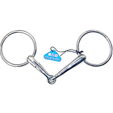 St bben Single Jointed 12.5 cm Standard 5 inch Wide Ring Smooth Snaffle Bit 1113