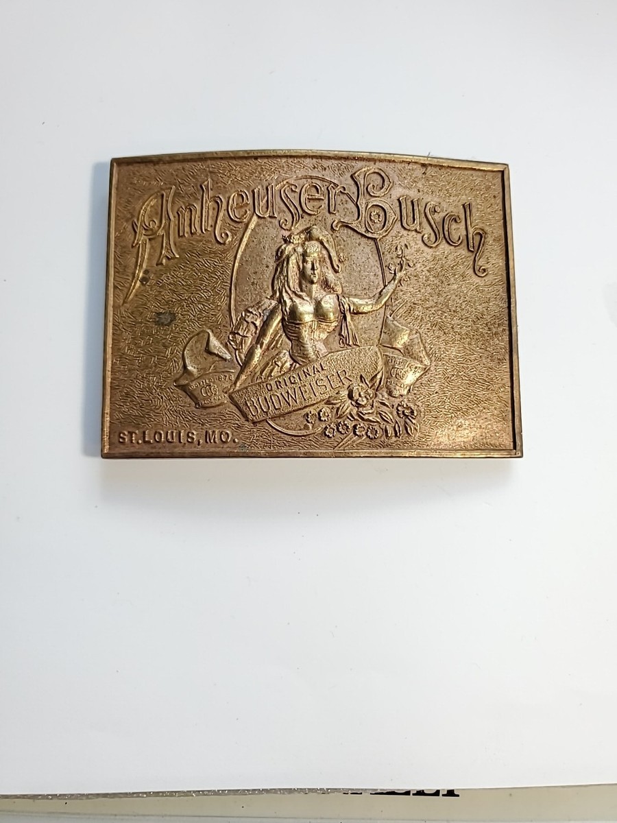 Vintage Tiffany & Co Anheuser Bush Budweiser St. Louis Mo Belt