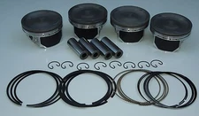 JDM NIPPON RACING FITS SUBARU EJ25 EJ257 TURBO PISTONS STI WRX +010 99.75MM 