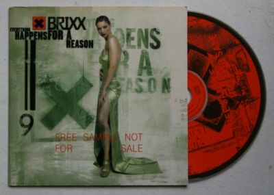 Brixx Everything Happens For A Reason - Sample Adv Cardcover CD 1999