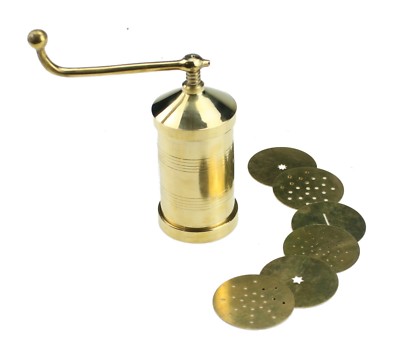 Messing Gold Manuelle Sev Sancha Nudelmaschine Hochwertig