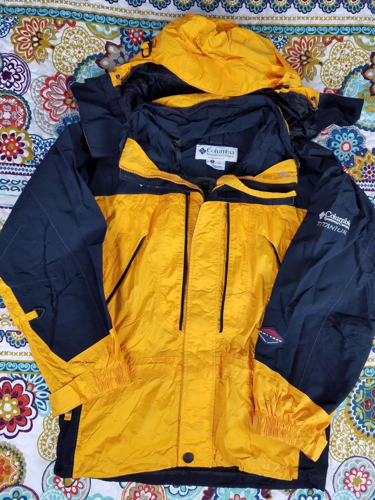 columbia sportswear titanium omni tech jacket