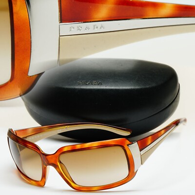 Authentic Prada SPR01H Square Sunglasses Prada Black SPR01H Square Sunglasses Prada | TLC US main image 4