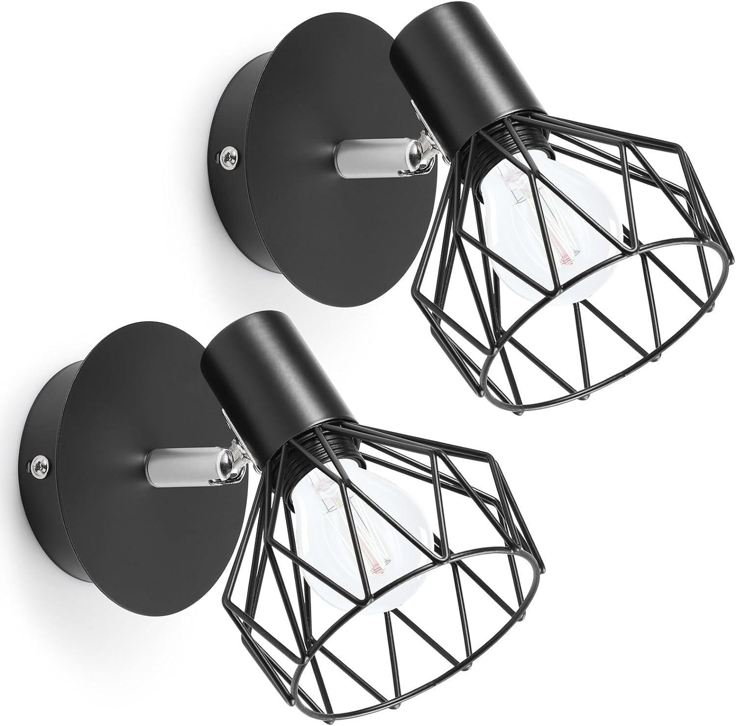 IYVBIM Deckenarmaturen 6 verstellbare Spotleuchten