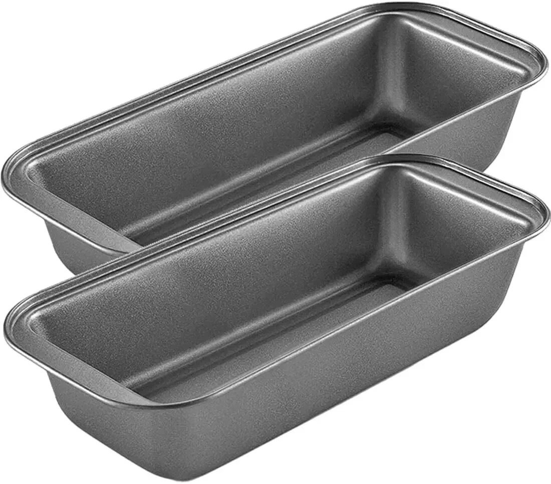 Long Loaf Pans for Baking Bread Carbon Steel Rectangular Cake Pan Baking Brea...
