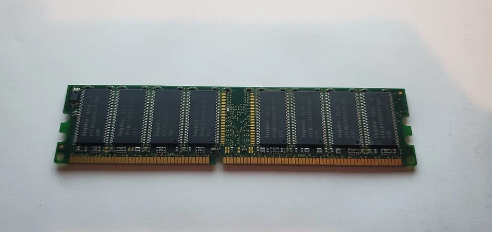 1GB PC DDR1 DDR PC3200U 400MHZ 3200U SINGLE RANK 184PIN 1RX8 CLS 2.5v DIMM - Image 2 of 2