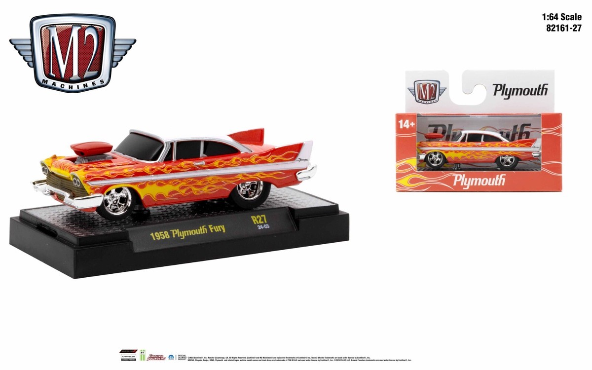 1958 Plymouth Fury M2 Ground Pounders R27 Limited Edition 7,000 | eBay