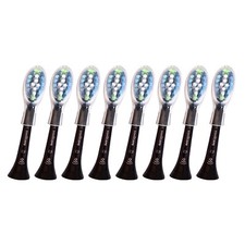 8-Pack Philips Sonicare DiamondClean Premium C3 Replacement Heads Black  No Box