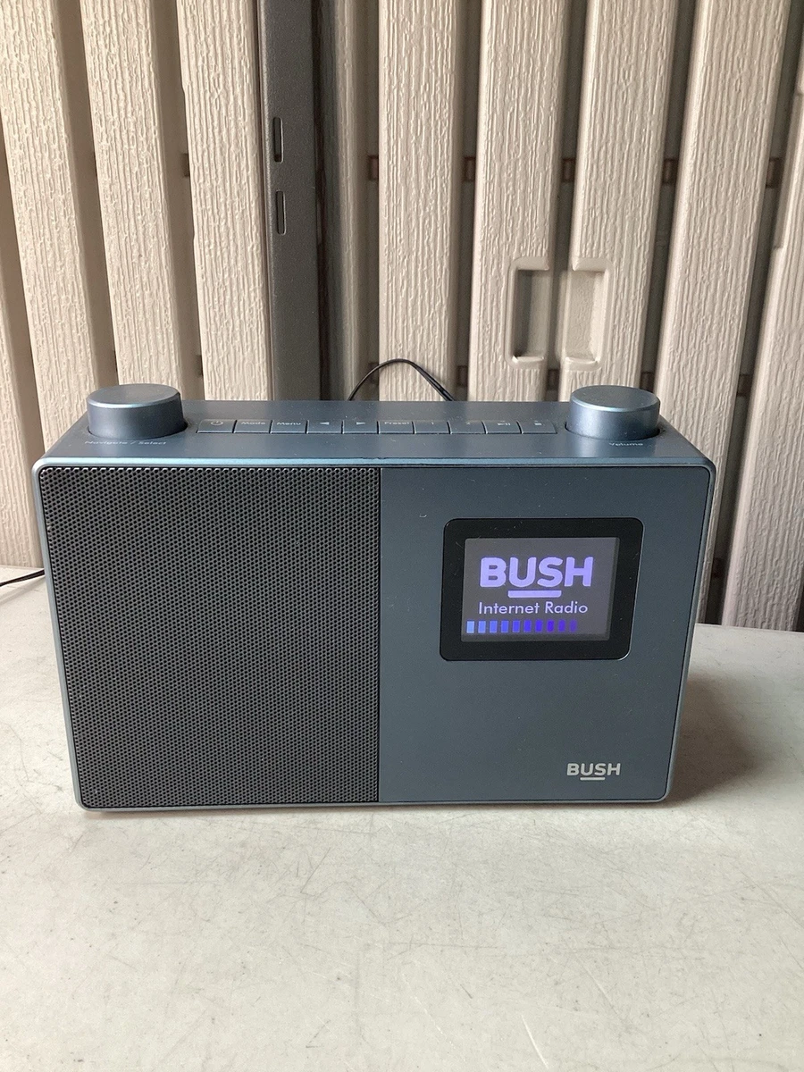 Radio Portatile Bush BD1709 – DAB/FM – Grigio Sabbia – 20 Stazioni Preset