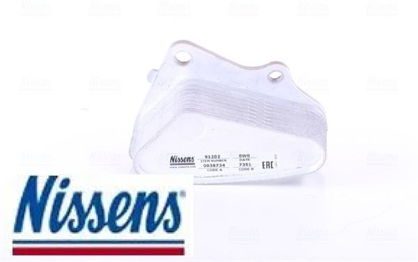 Nissens 91202 ÖLküHler FüR MotoröL FüR Mg FüR Opel-image