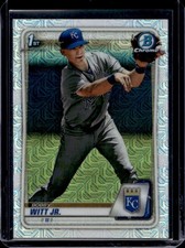 2020 Bowman Bobby Witt Jr. Chrome Mega Box 1st Refractor #BCP-25 Royals