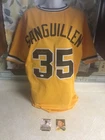Manny Sanguillen Pittsburgh Pirates Jersey JSA COA  DAVE PARKER Bob Skinner Lot