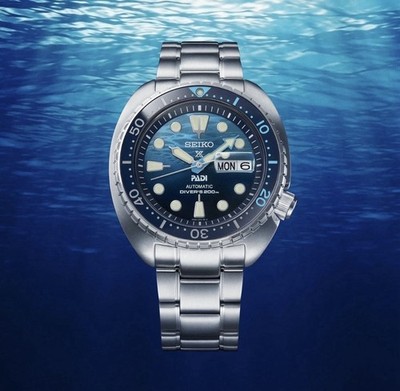 Seiko Prospex x PADI Special Edition Diver's Automatic Blue Men's Watch - SRPK01