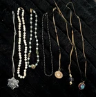 lot of costume jewelry necklaces vintage
