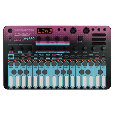 Liven BASS&BEATS [Wavetable Bass Synthesizer and Drum Machine] Groove Box