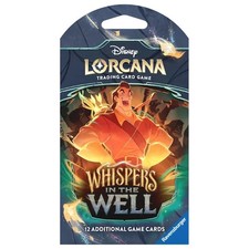 x1 SLEEVED BOOSTER PACK Lorcana Whispers in the Well Disney TCG Ravensburger