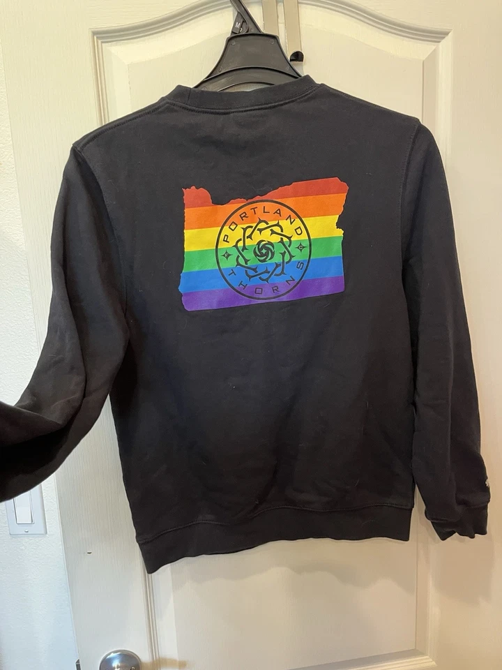 Mitchell & Ness Women’s Size Small NWSL Portland Thorns Crew Neck Sweatshirt - Image 3 of 4