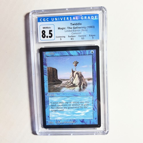 MTG BETA Twiddle CGC 8.5 Quad++ NM/Mint+ (9 centering, edges) 1993 - Picture 1 of 4