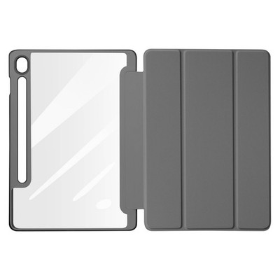 Dux Ducis Hülle für Samsung Galaxy Tab S9 FE Halterung Tastatur Video Toby Schwarz
